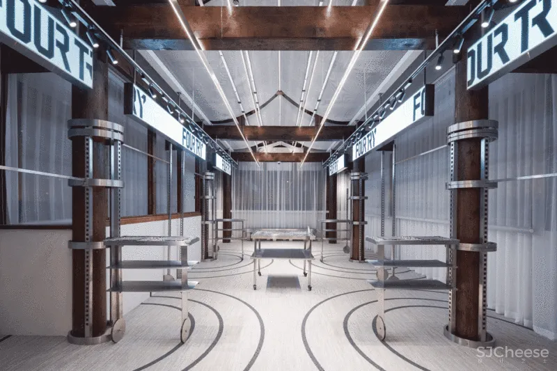 新作 FOURTRY SPACE潮流生活体验空间,成都 STUDIOLITE