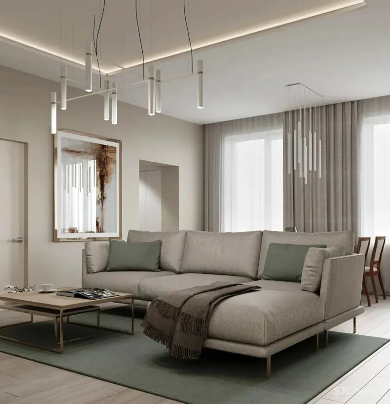 110㎡简约私宅，开放式布局下的纯享空间！