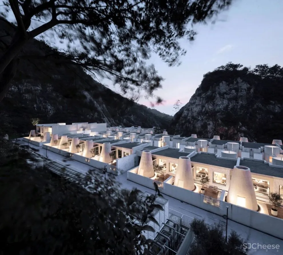 汤山云夕博物纪—矿坑石料雕琢的美学空间,是酒店也是美术馆