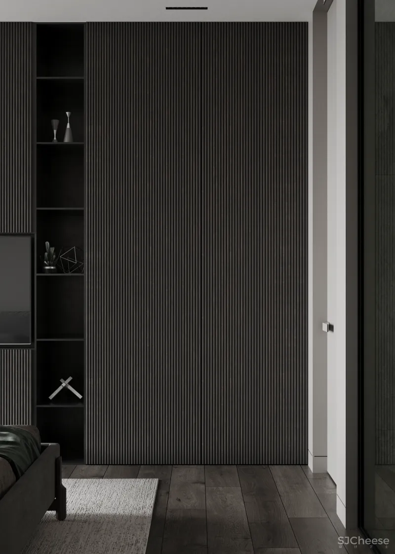 胡桃木 绿色系,实力演绎轻奢的高雅