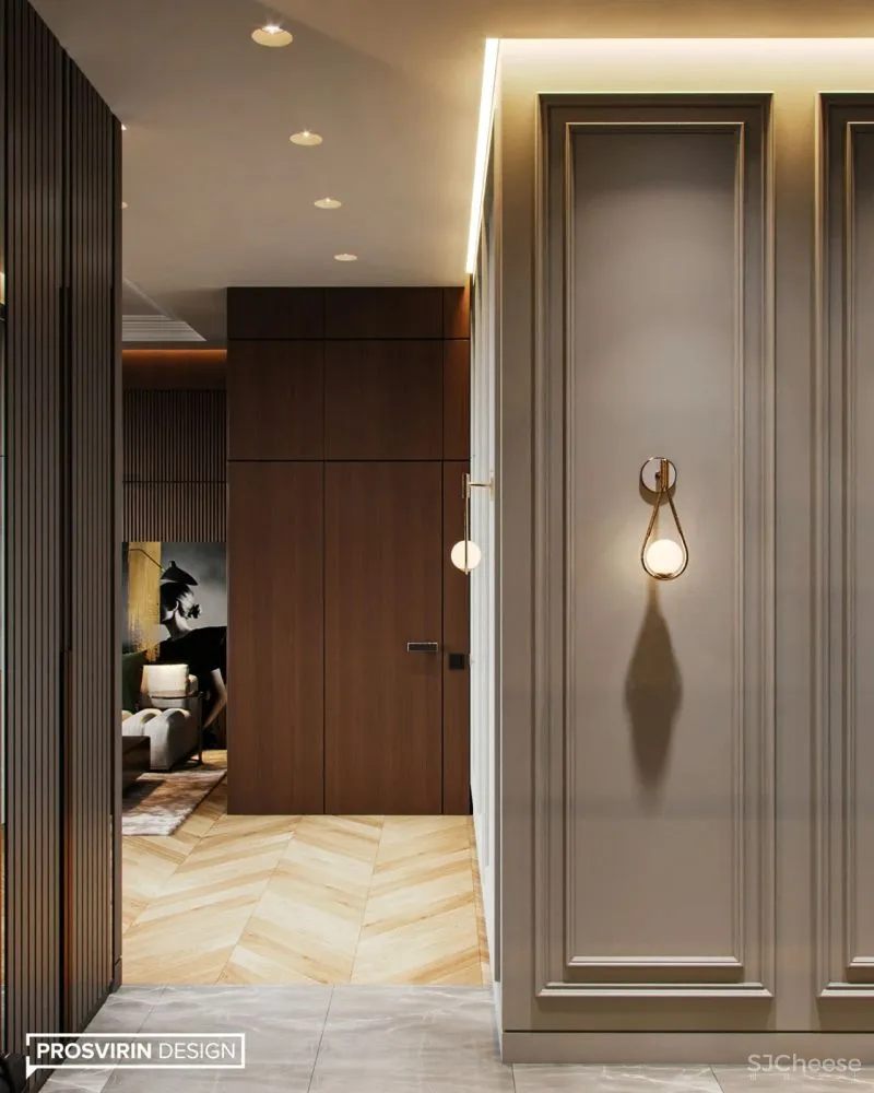 90㎡现代轻奢,营造舒适温暖感!