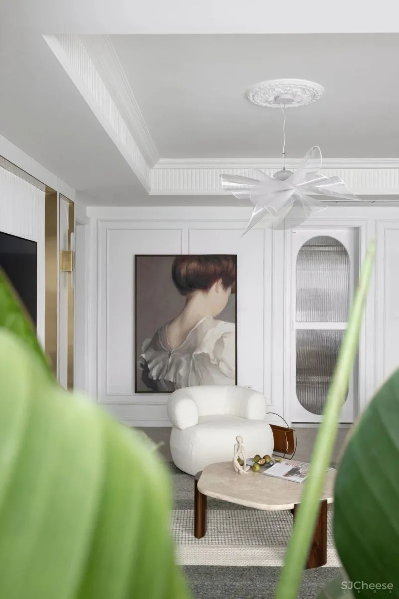 典雅浅灰,诠释法式的随性与浪漫 观白设计