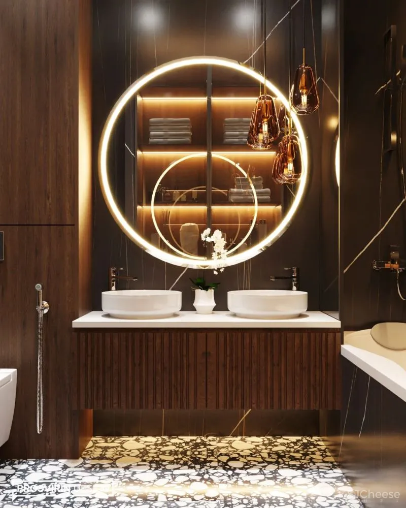 90㎡现代轻奢,营造舒适温暖感!