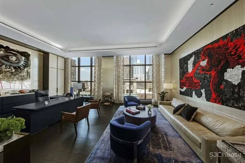 本期爆料|碧昂丝老公3600㎡奢酷炫办公楼,也是藏品上亿的艺术馆