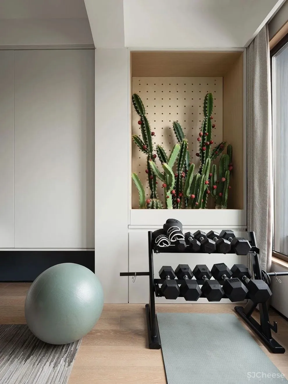 放开那个阳台,让它好玩儿——80㎡多元化空间 九和设计