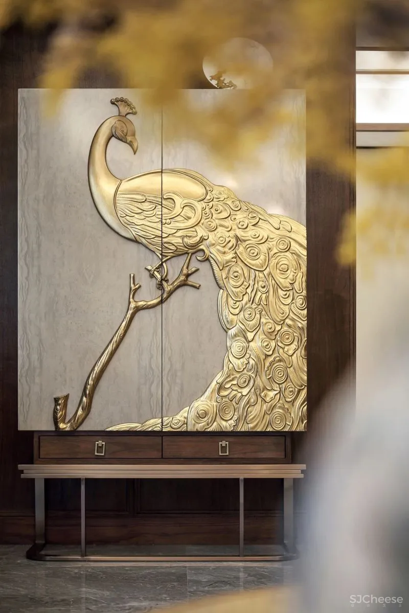 创域新作:1000㎡中式大宅,移步换景,雅韵清风!