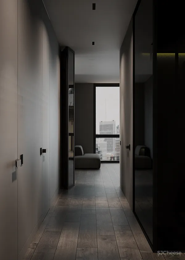 胡桃木 绿色系,实力演绎轻奢的高雅