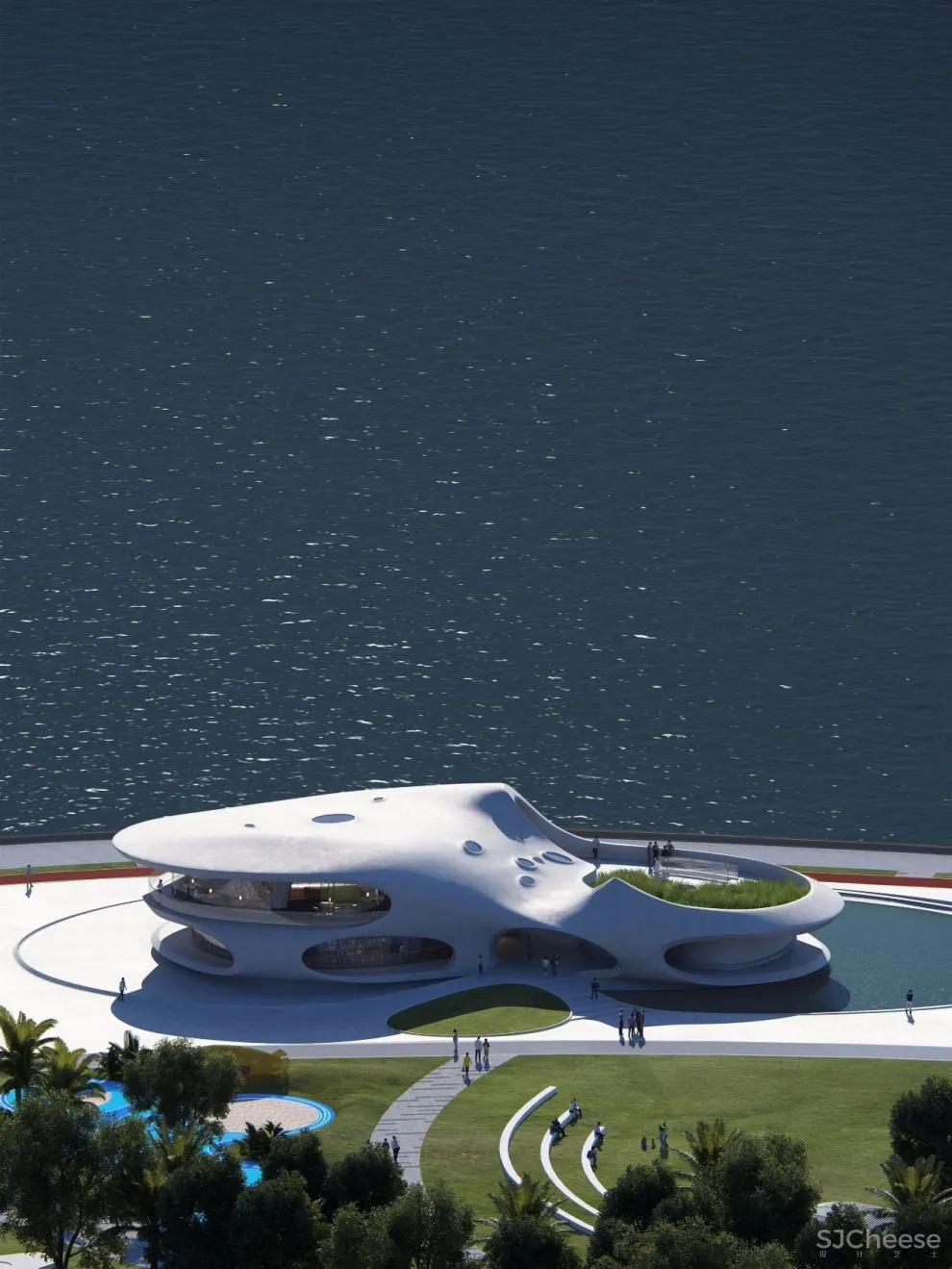 MAD Architects新作丨多维的“时空隧道”，海口云洞图书馆