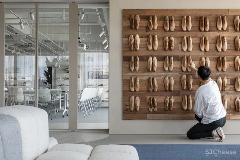 红山设计 自然延展的纯粹空间,气质十足的ECCO总部办公