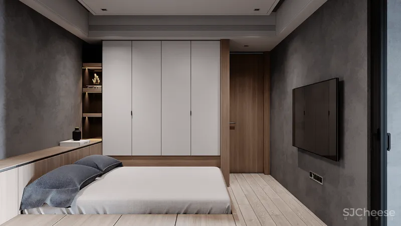 水泥墙应用到家装,“裸”出高级感!