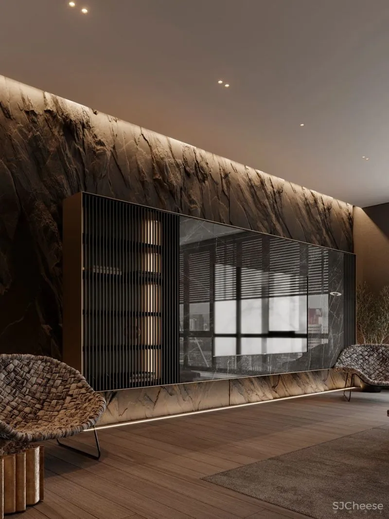 315㎡大平层设计,越简,越奢华!