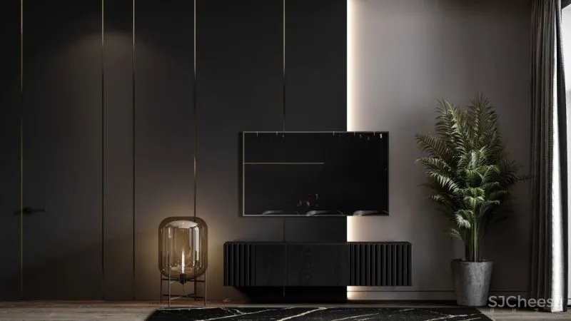 260㎡现代轻奢,要的就是这个调!