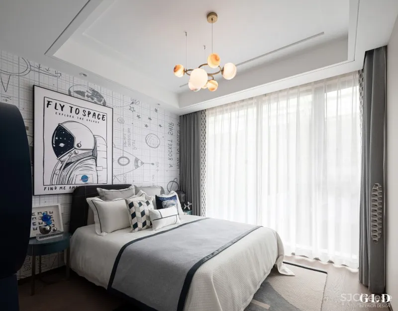 GLD绿檀设计作品| 巴夫洛小镇项目下叠样板间