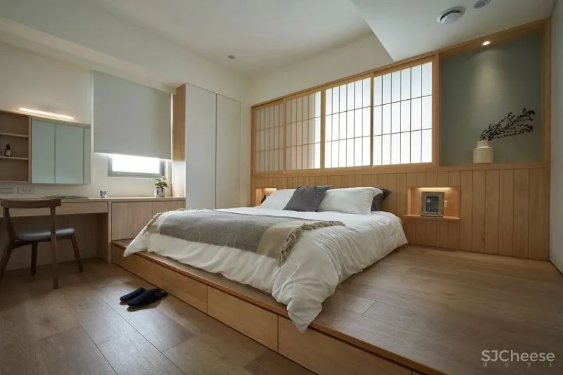 108㎡日式和风,障子门 榻榻米,打造“书香”亲子宅!