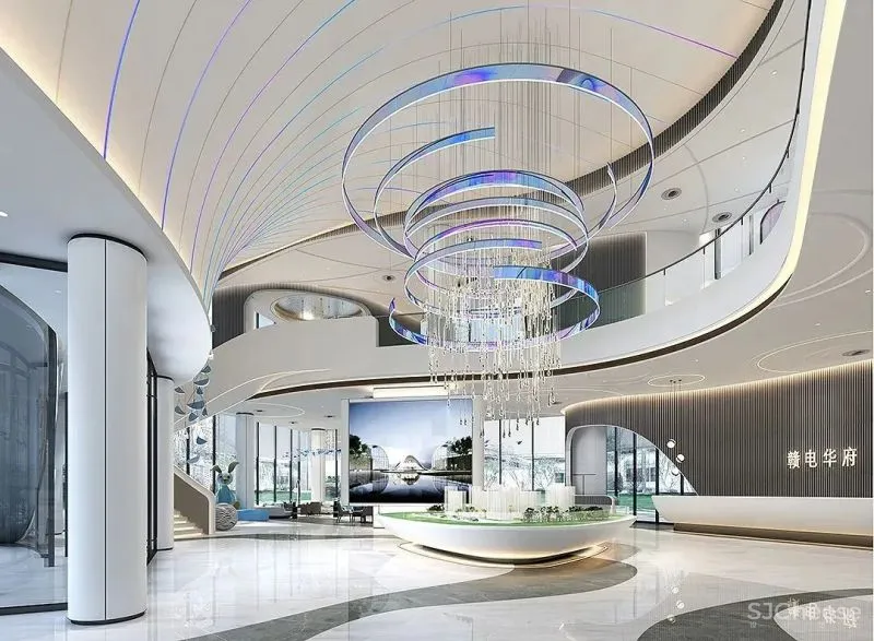 天空之境，自由起舞 ：赣电华府营销中心 六艺源设计