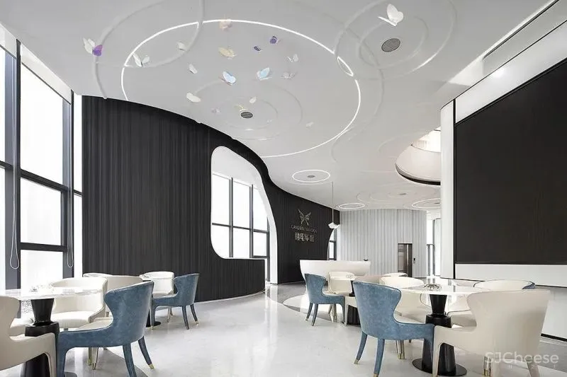 天空之境，自由起舞 ：赣电华府营销中心 六艺源设计