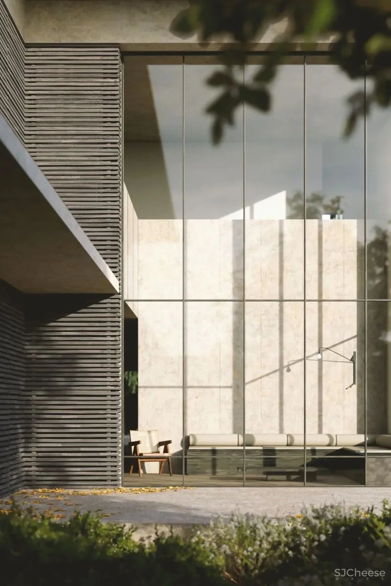 比利时Element Architecten-营造的现代侘寂风