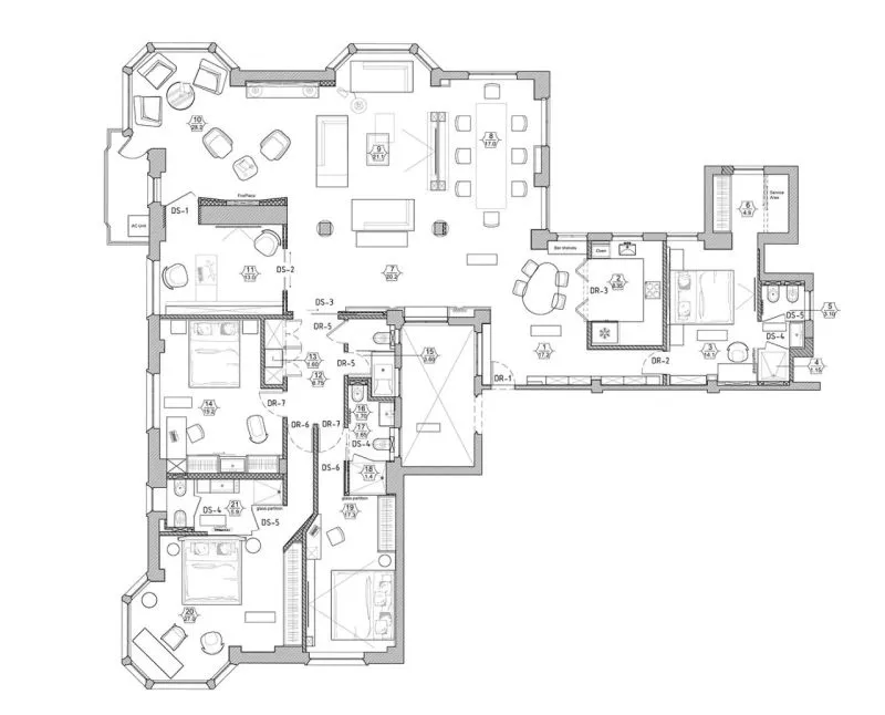 400㎡ 高级设计,太有气质了!