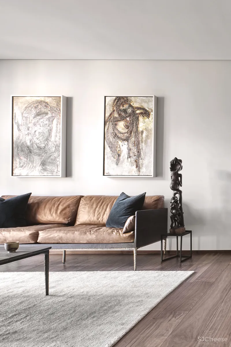 大士设计 • 墨韵西溪|中西合璧的家,“色香味”的人文建筑表达