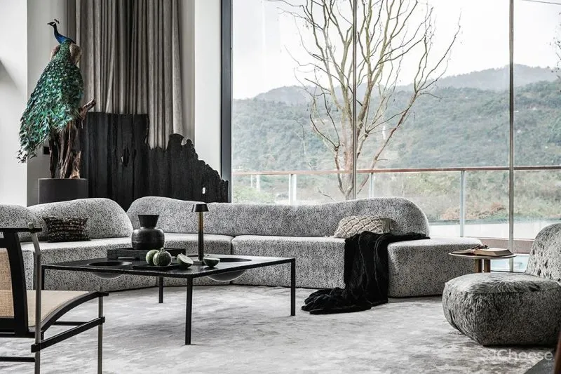 G ART 集艾 410㎡ 野奢大平层,自带空中泳池,坐拥一座山!