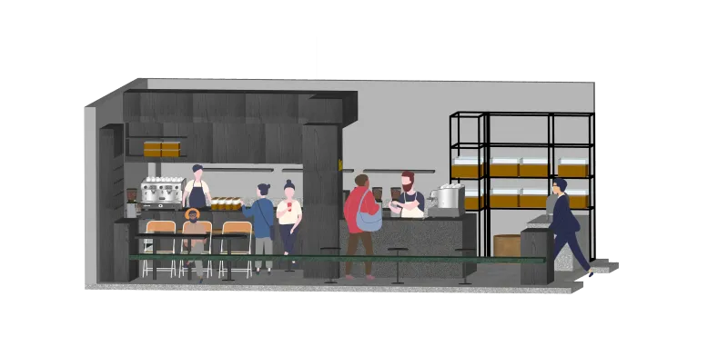 直现建筑空间X『1%coffee』