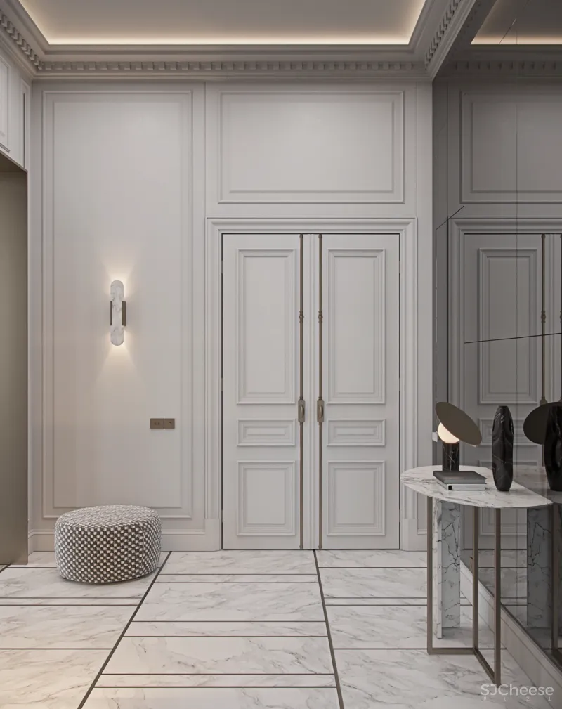 100个·轻奢系入户玄关设计