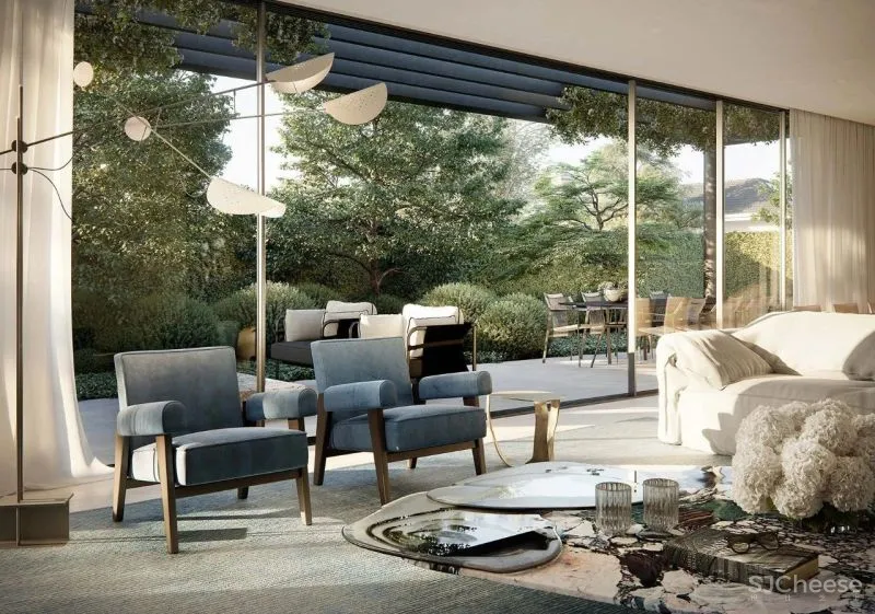 三个业界大佬合作的第四代住宅,实力演绎静谧的奢华