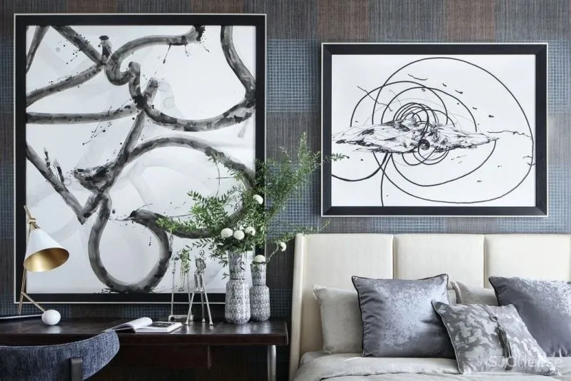 梁志天作品:万科安品园舍别墅,文雅和畅的当代写意 !