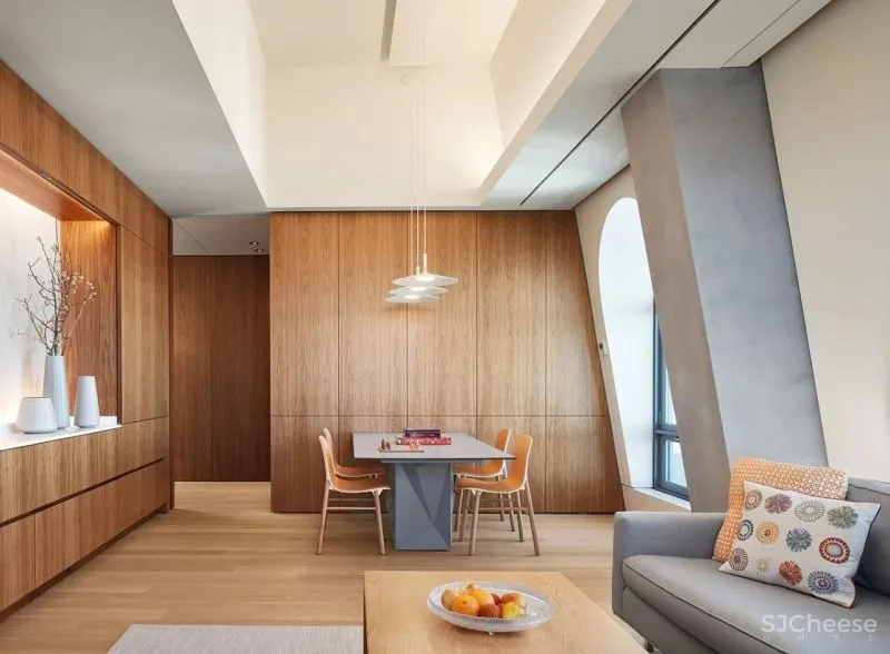 Wheeler Kearns Architects丨被艺术品包围的顶层公寓