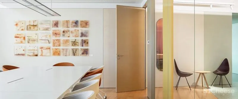 红山设计 自然延展的纯粹空间,气质十足的ECCO总部办公