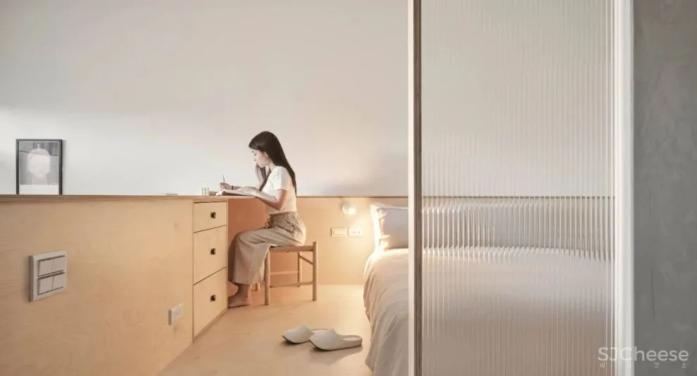 原木纯白空间感,简约轻盈的台式美宅