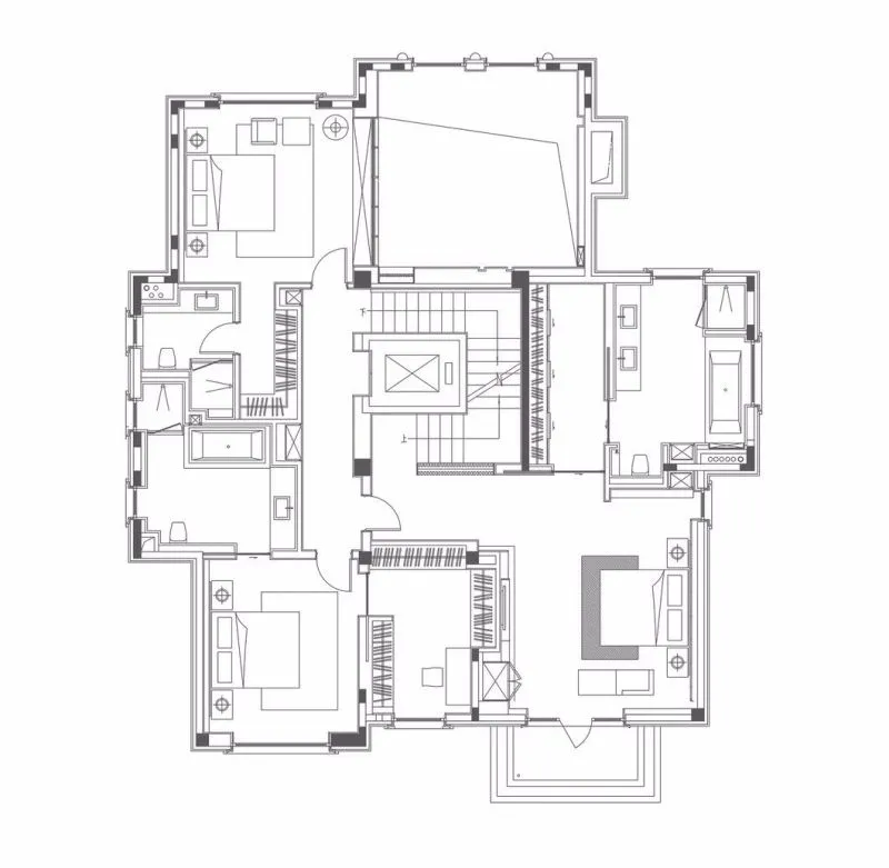 600㎡极致高级灰别墅