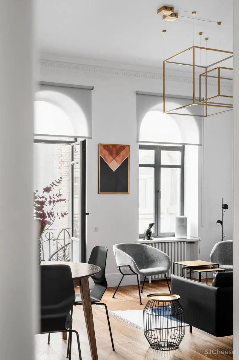 75㎡小宅,现代与复古!