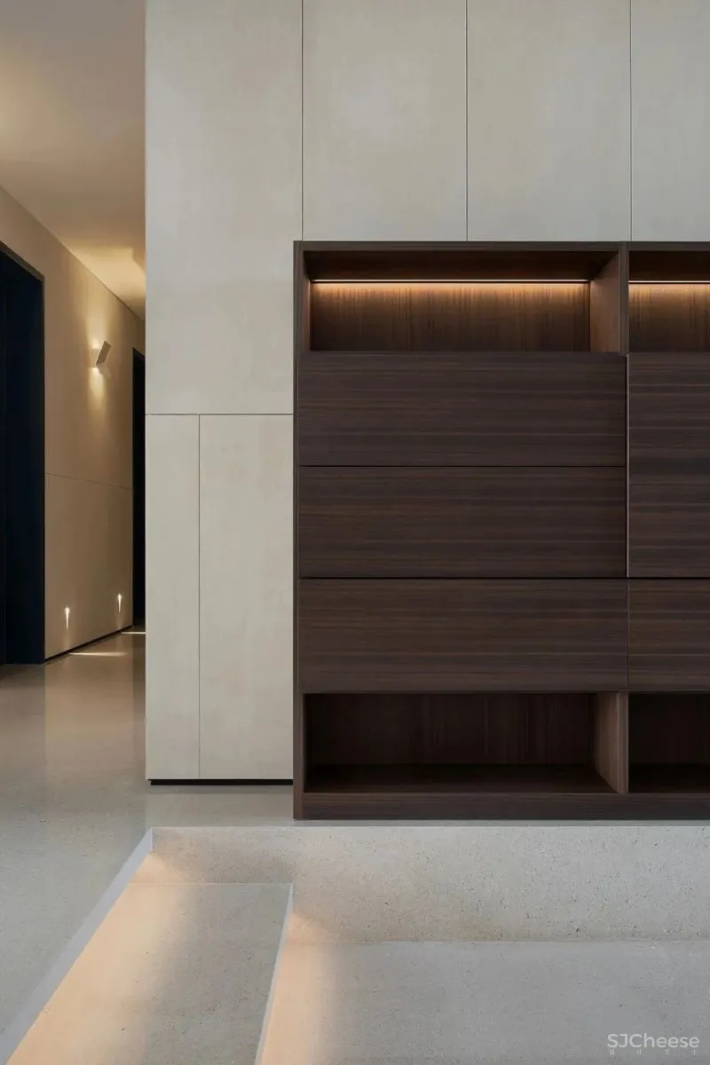 540m²顶层复式,极简设计还原生活本质丨简美设计