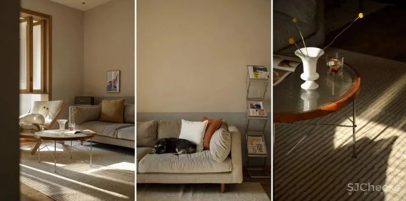 不是所有的原木风都叫MUJI,这个104㎡更耐看