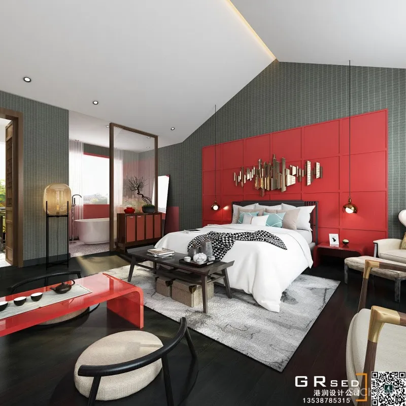 中式会所美容院设计