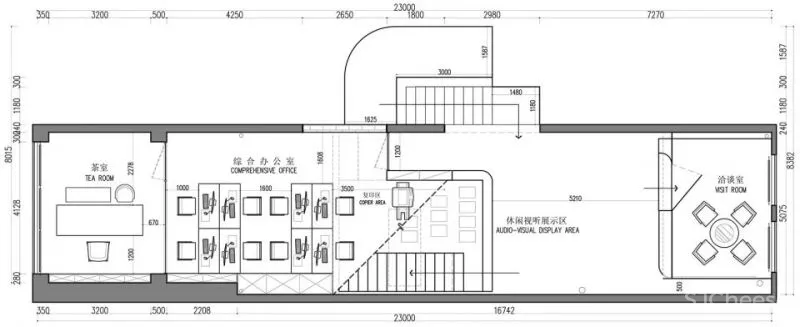新作 举目垂屏 – 老厂房办公室改造，重庆 青·微舍工作室