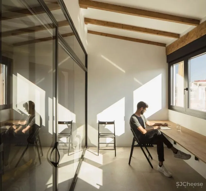 西班牙极简住宅,灯带设计,太高级了!