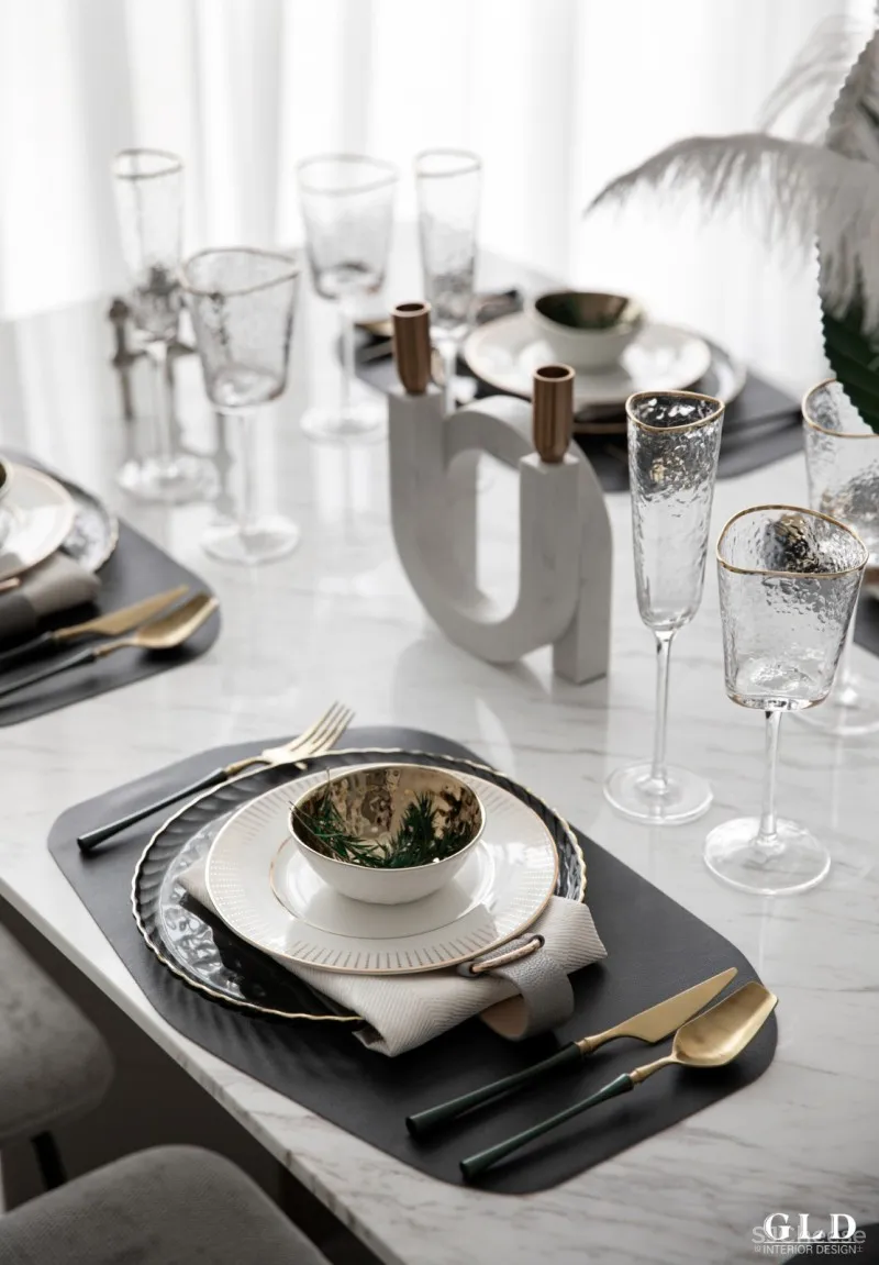 GLD绿檀设计作品| 巴夫洛小镇项目下叠样板间