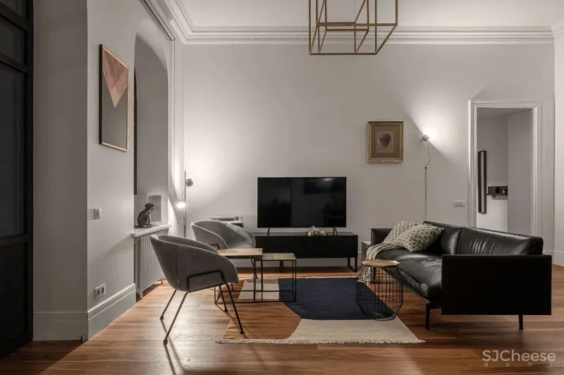 75㎡小宅,现代与复古!