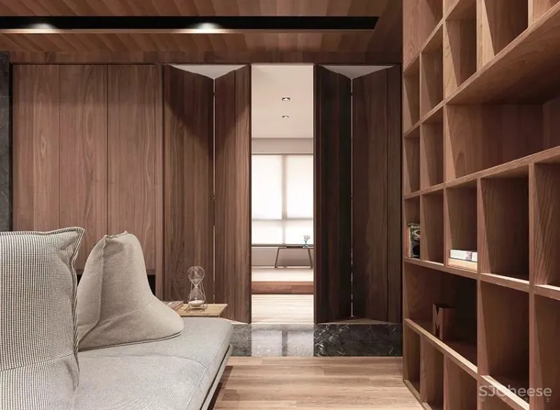 木质飘香,双拼亲子宅