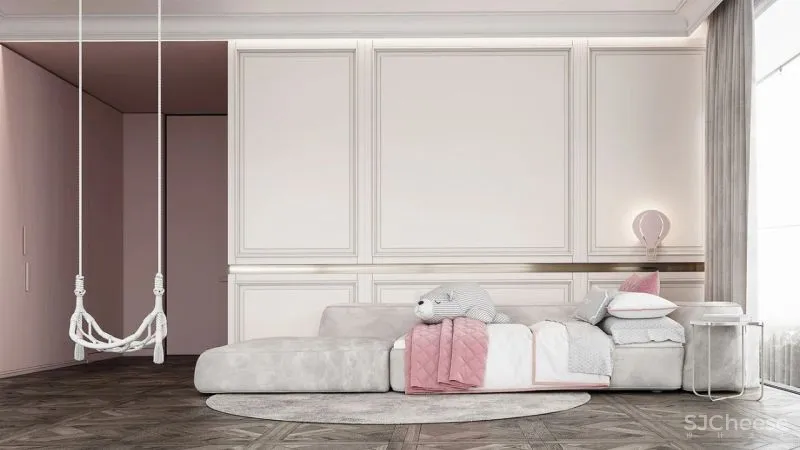 现代黑白灰 优雅石膏线，妥妥大宅范儿