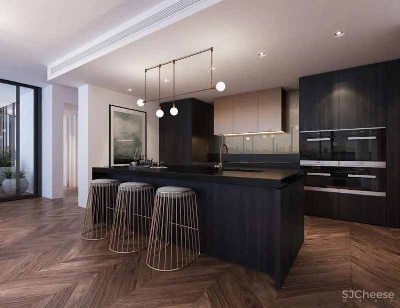 平淡无奇的公寓设计,细心布置的公区是亮点