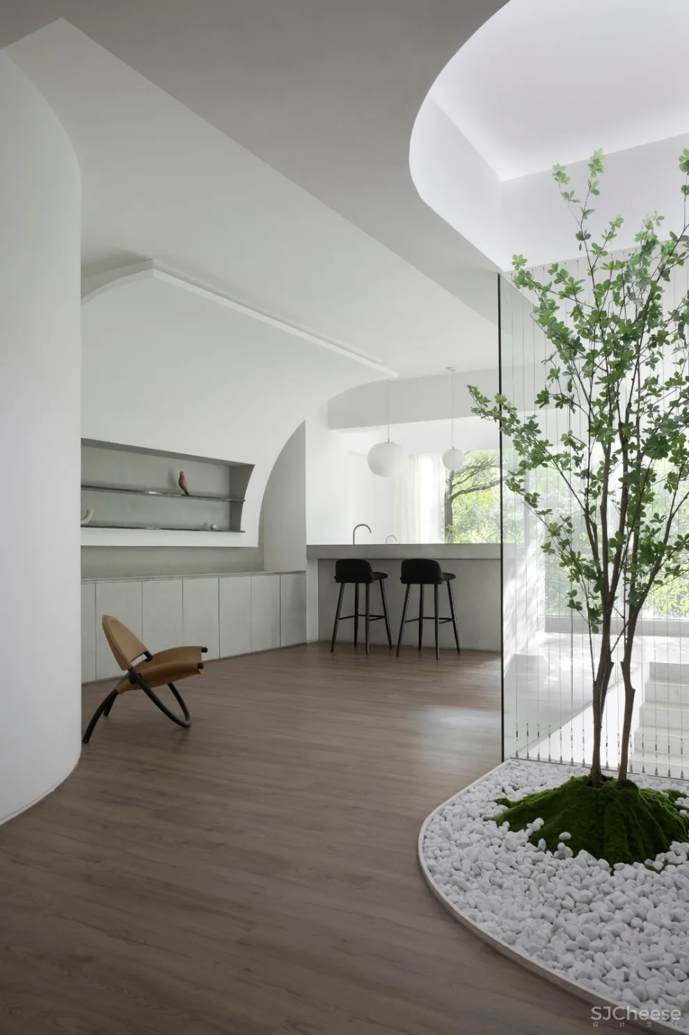 PADSTUDIO质感建筑设计 | 城市山丘-B&M美颜社