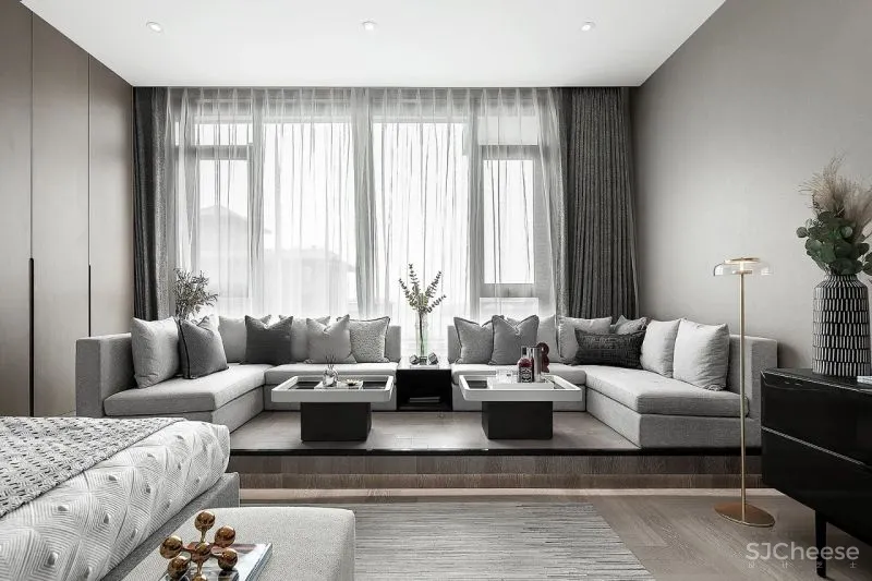 高级灰大平层,让人无法拒绝的摩登优雅!