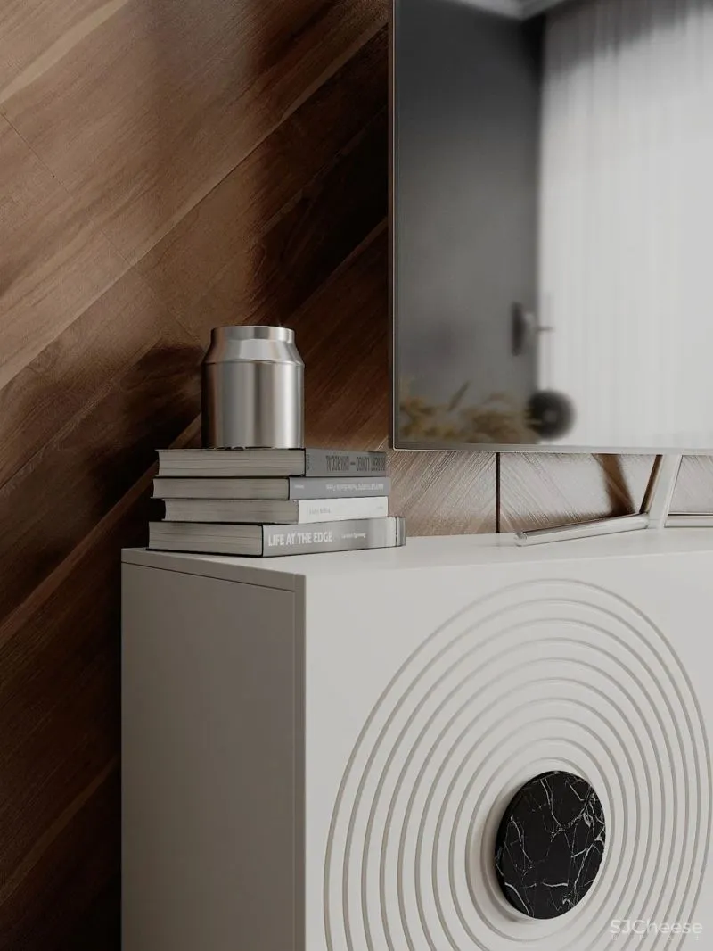 120㎡原木 白色,气质非凡!