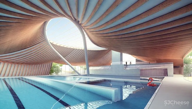 曾师从扎哈,他打造的治愈系山顶度假屋是神仙住的地方