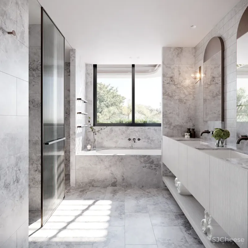 每套户型都不同的住宅楼,不一样设计一样的简洁美