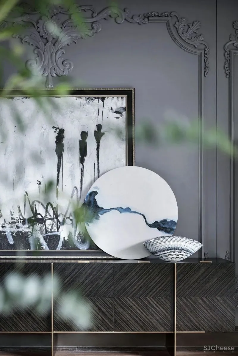 梁志天作品:万科安品园舍别墅,文雅和畅的当代写意 !