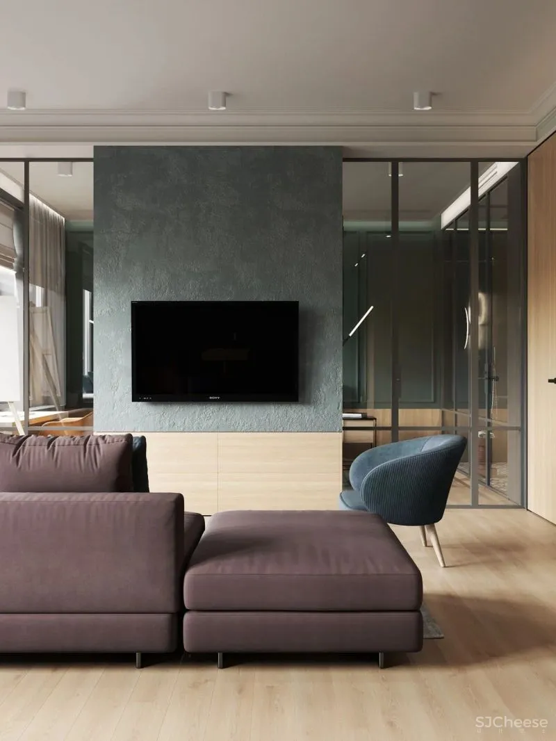 夫妻俩买下61m²小宅,只改变玄关布局,就让家变大不止30m²!